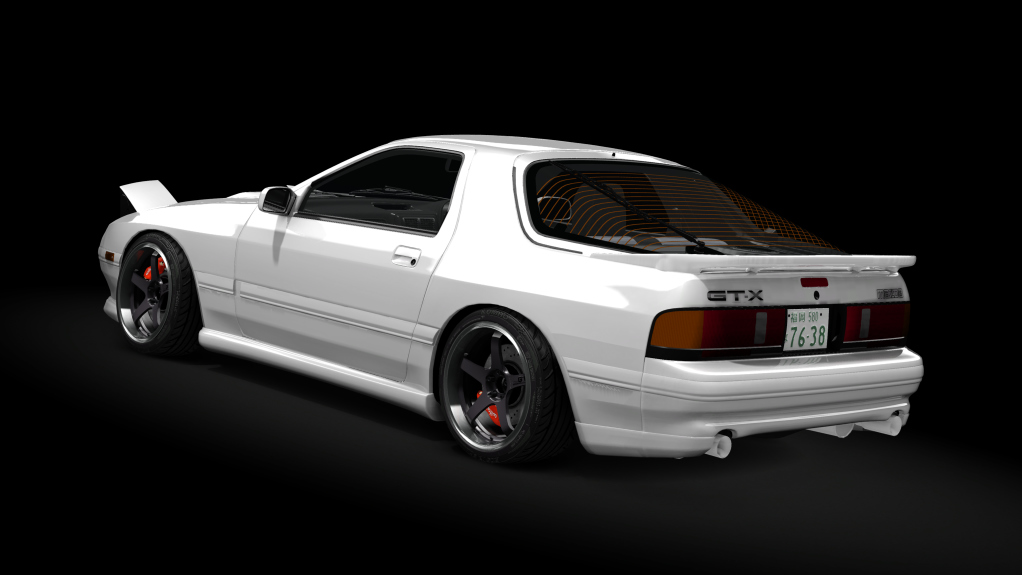 Mazda RX-7 FC3S Mau5tang Pack 3.0, skin 3_crystal_white