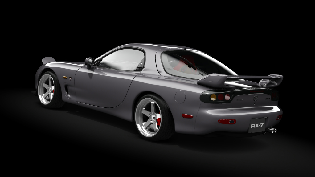 Mazda RX-7 Spirit R Mau5tang Pack 3.0, skin titanium_grey