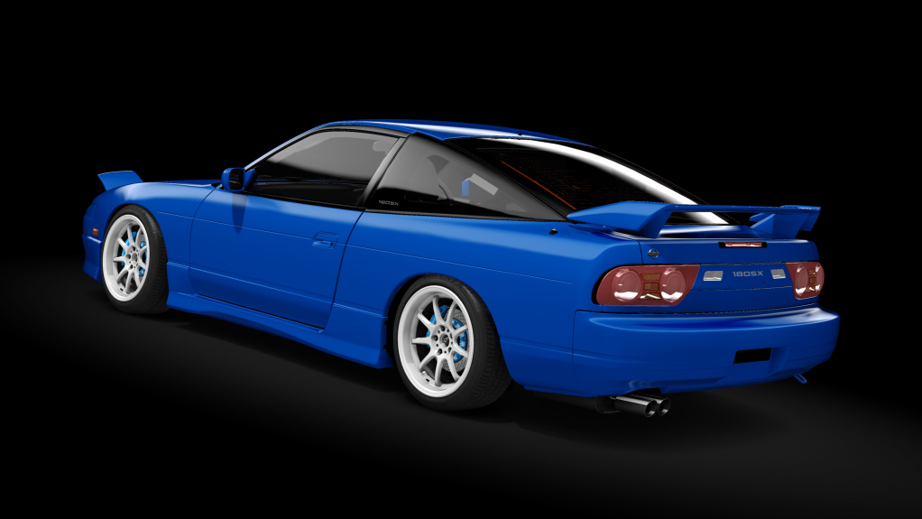 Nissan 180SX Mau5tang Pack 3.0, skin Blue