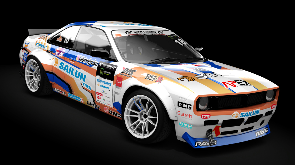 Nissan Silvia S14 Rocket Boss, skin Hibino Tetsuya 2020