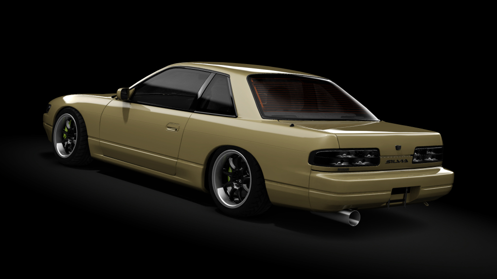 Nissan Silvia PS13 Mau5tang Pack 3.0, skin gold