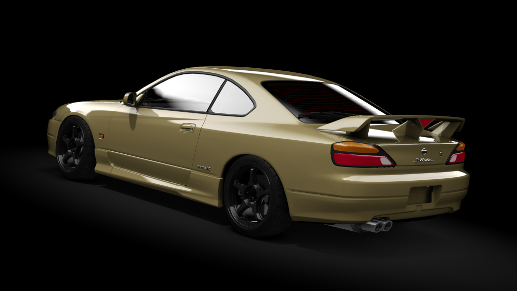 Nissan Silvia S15 Mau5tang Pack 3.0, skin Marron