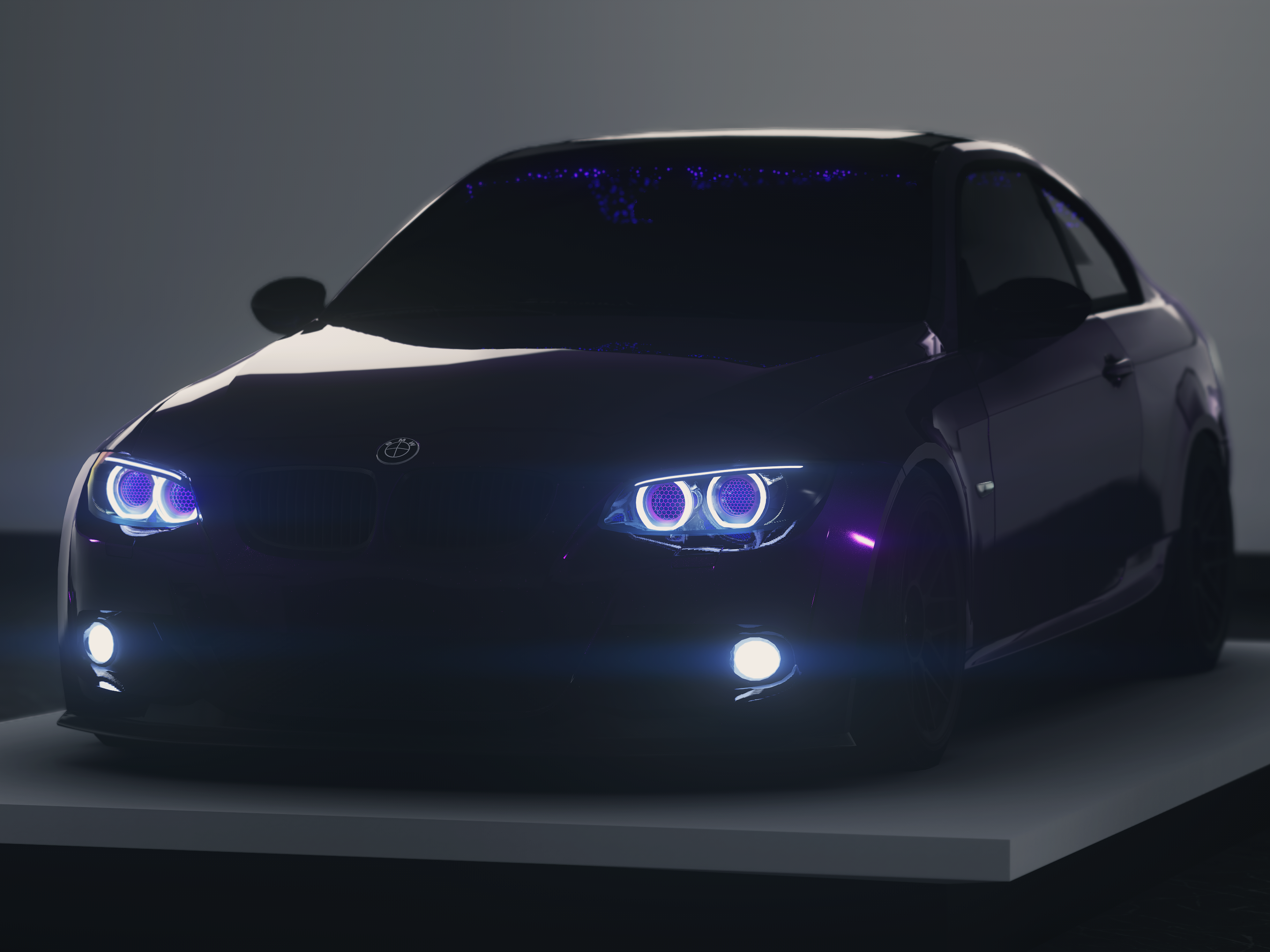 BMW 335i E92 2010 Single Turbo | Prvvy, skin Midnight Purple