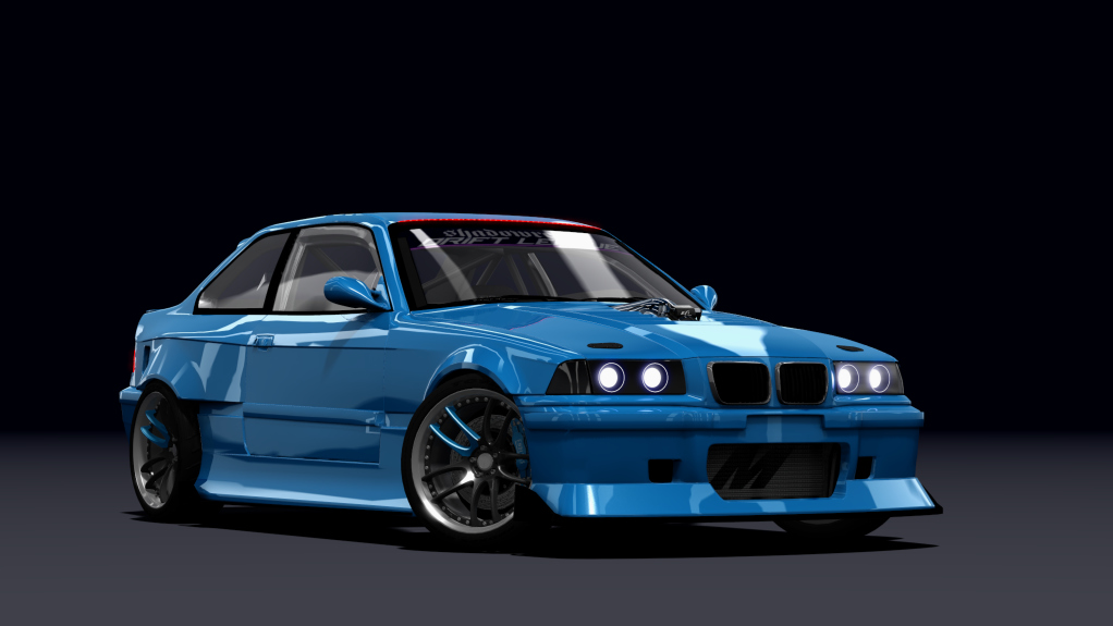 SRDL Pro BMW E36, skin 6_blue