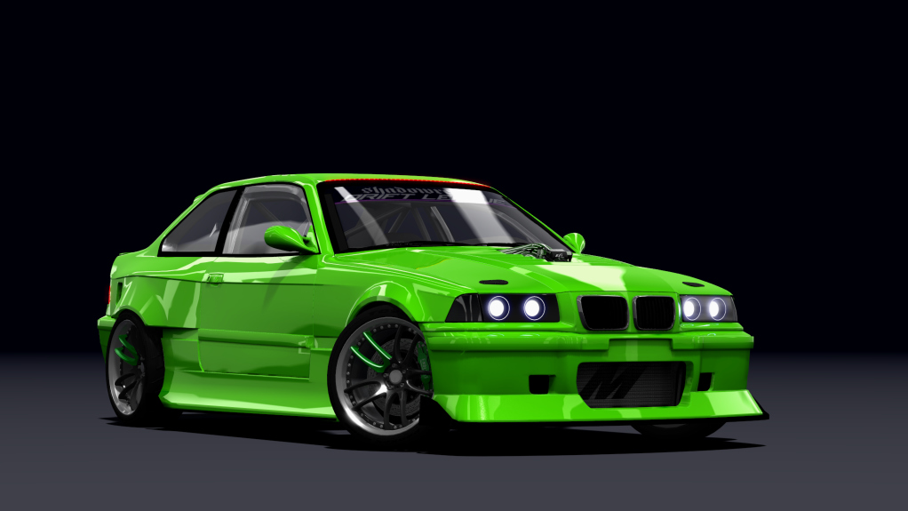 SRDL Pro BMW E36, skin 8_green