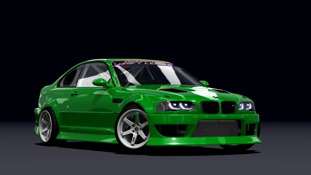 SRDL Pro BMW E46, skin 6_green