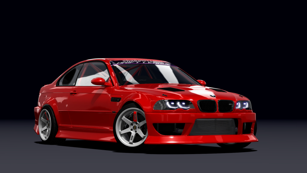 SRDL Pro BMW E46, skin 7_red