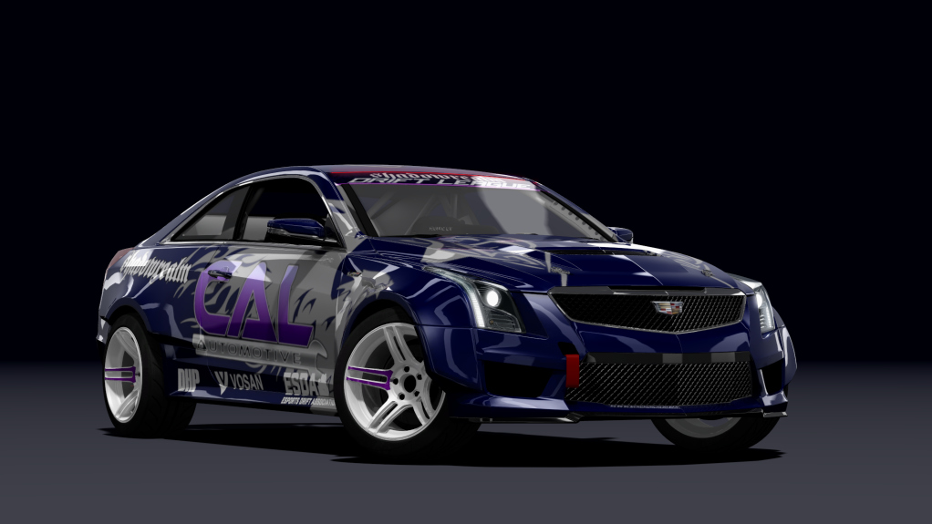 SRDL Pro Cadillac ATS V, skin 1_cal_automotive