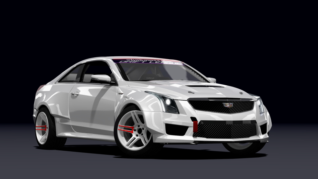 SRDL Pro Cadillac ATS V, skin 2_white