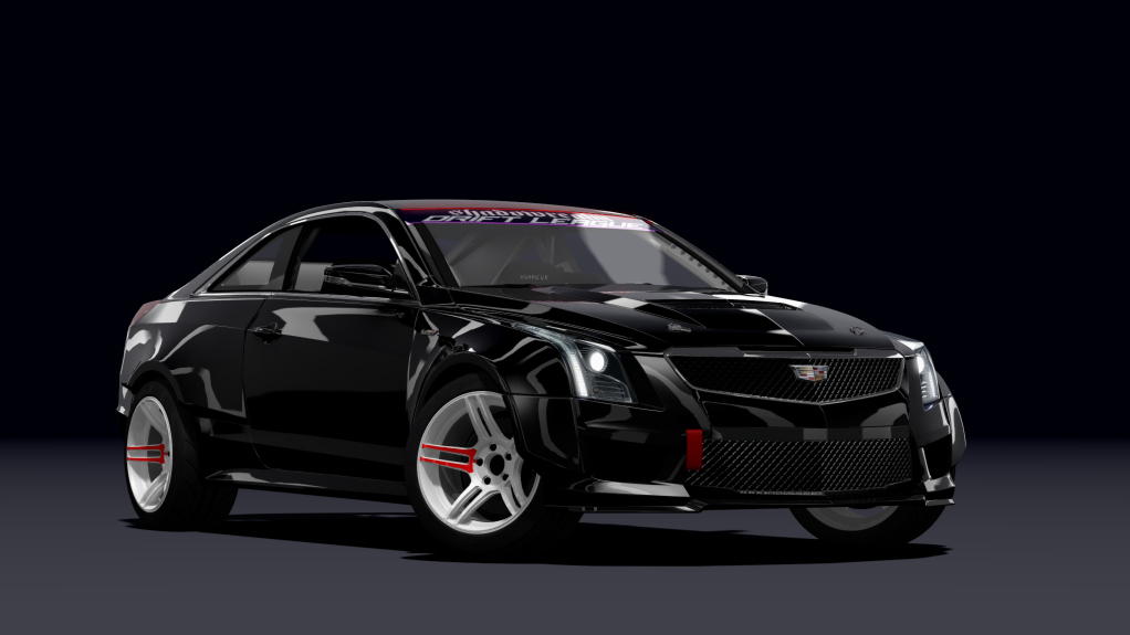 SRDL Pro Cadillac ATS V, skin 3_black