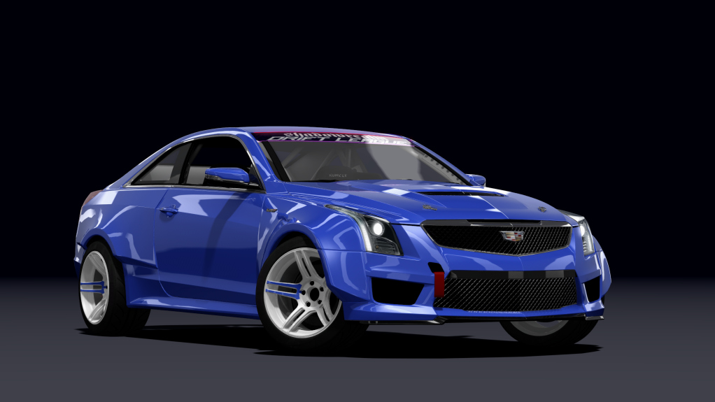 SRDL Pro Cadillac ATS V, skin 4_blue