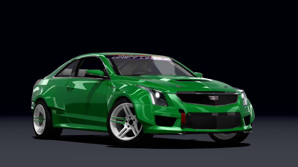 SRDL Pro Cadillac ATS V, skin 6_green