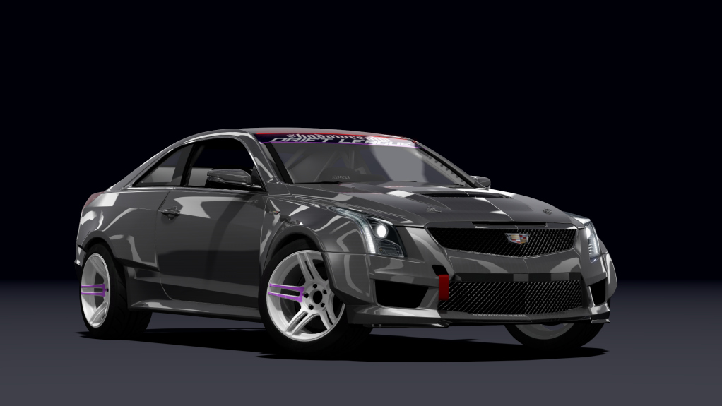 SRDL Pro Cadillac ATS V, skin 8_grey