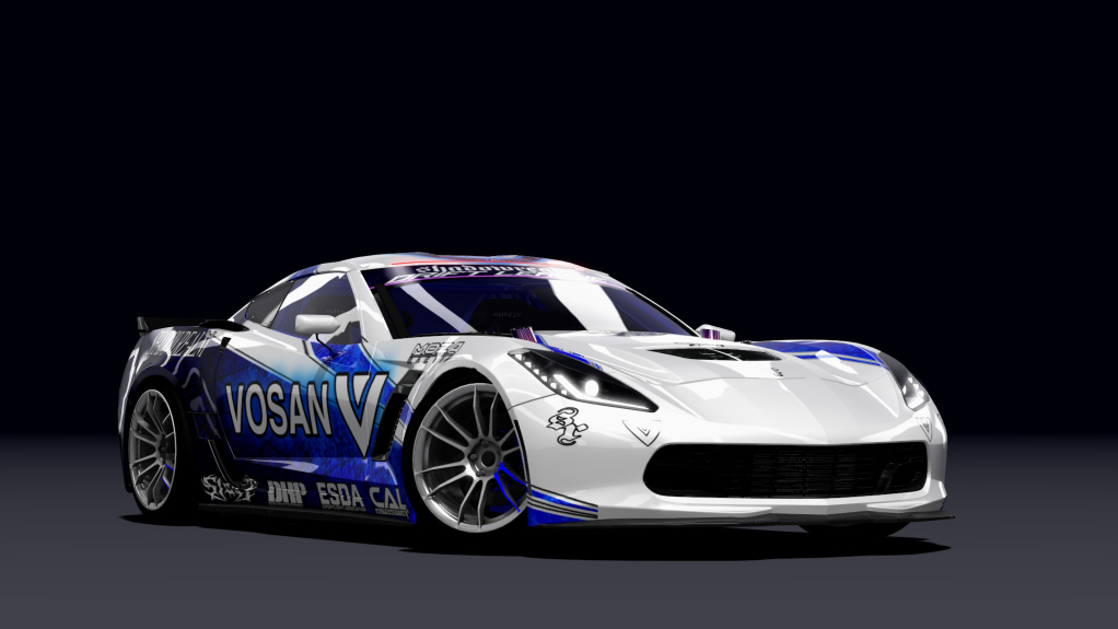 SRDL Pro Chevrolet Corvette C7, skin 1_Vosan