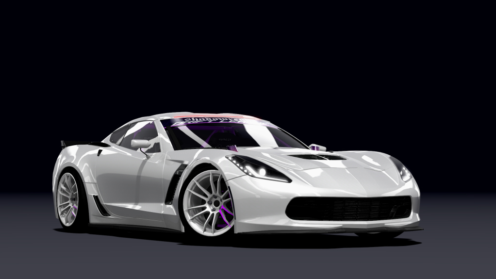 SRDL Pro Chevrolet Corvette C7, skin 2_white