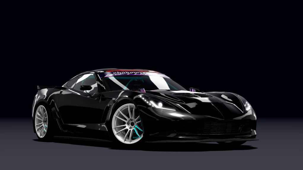 SRDL Pro Chevrolet Corvette C7, skin 3_black