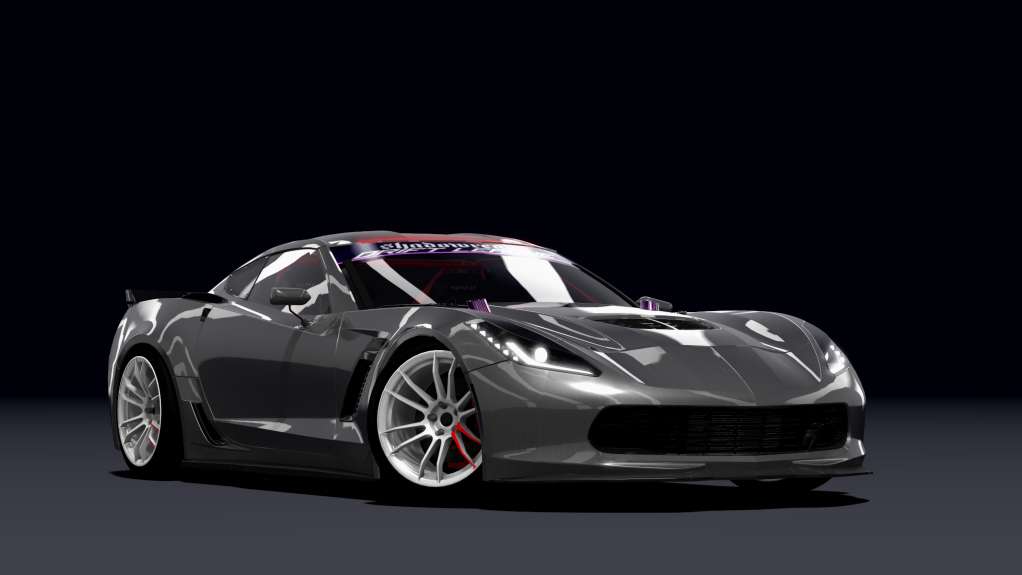 SRDL Pro Chevrolet Corvette C7, skin 8_grey