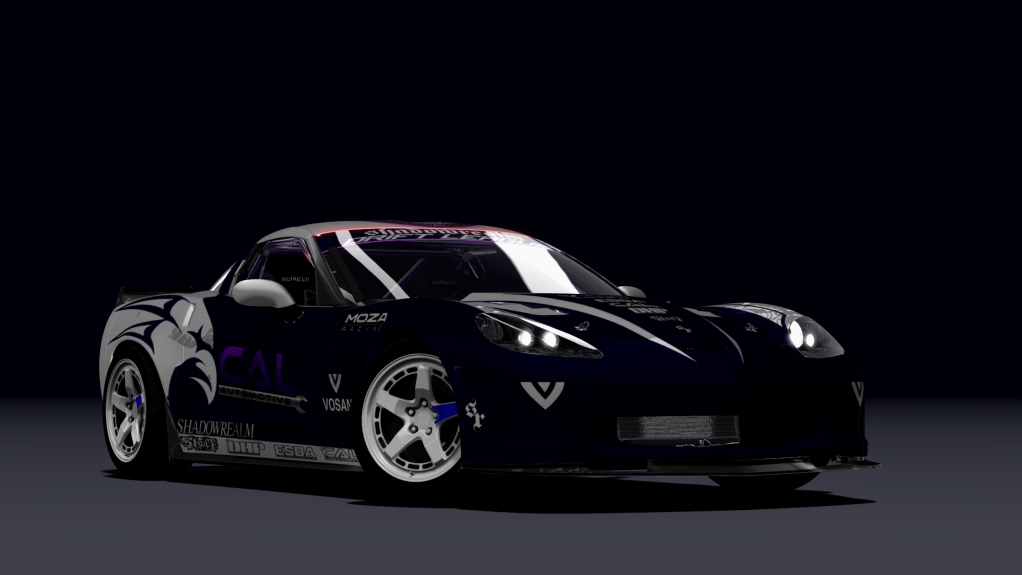 SRDL Pro Chevrolet Corvette C6, skin 1_Bluehawk