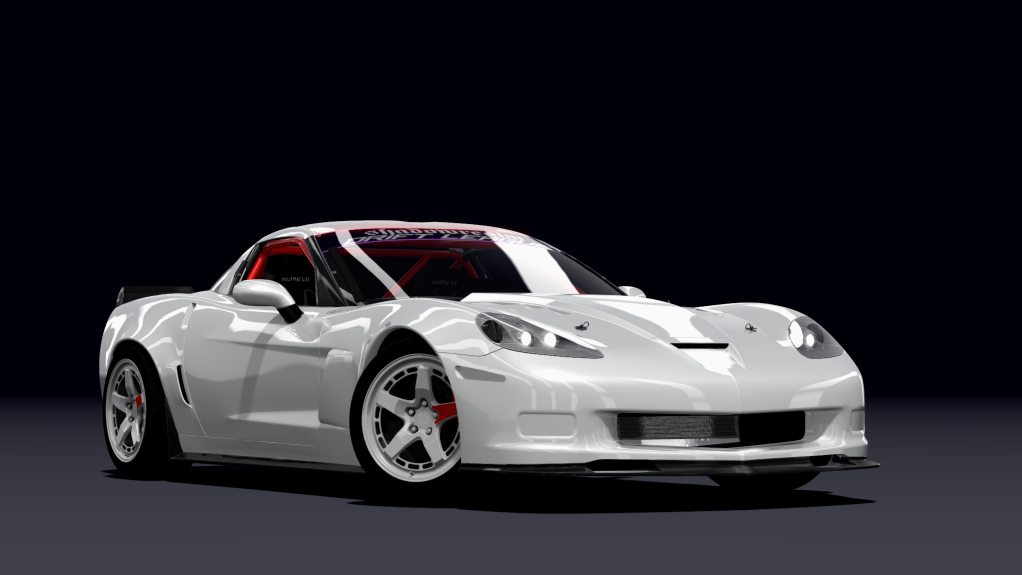 SRDL Pro Chevrolet Corvette C6, skin 2_white