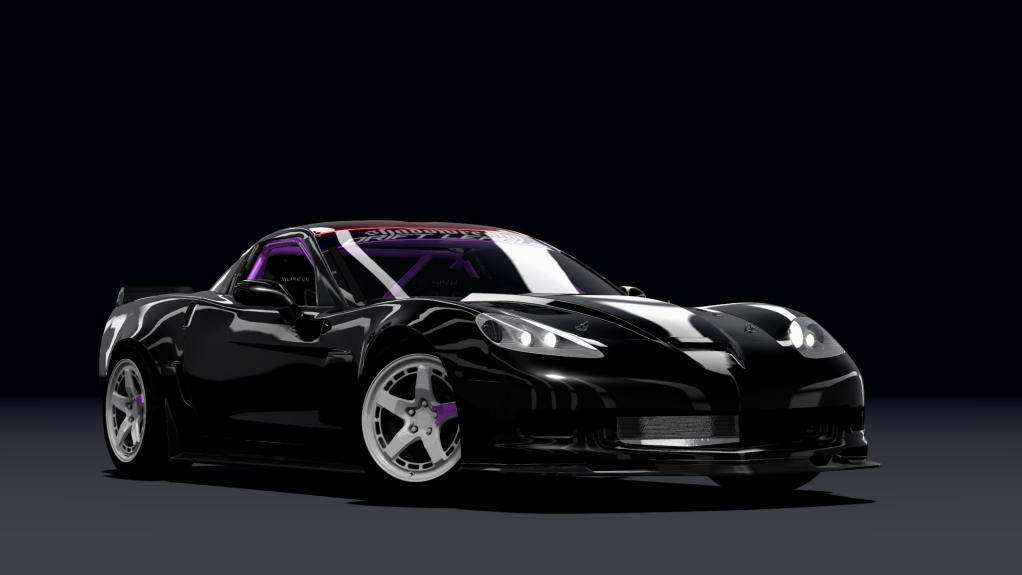 SRDL Pro Chevrolet Corvette C6, skin 3_black - Copy