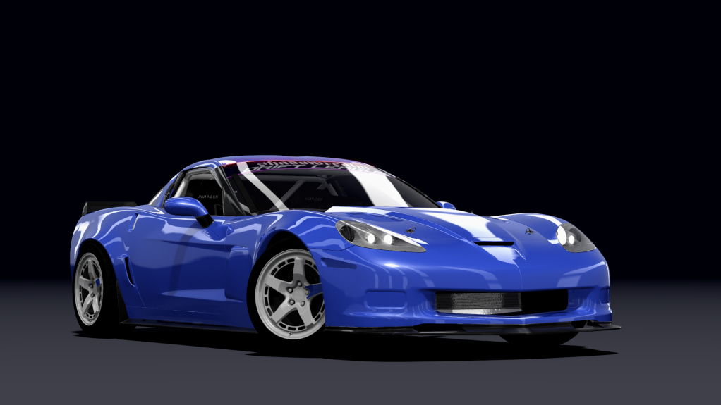 SRDL Pro Chevrolet Corvette C6, skin 4_blue