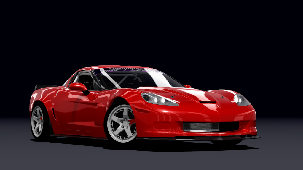 SRDL Pro Chevrolet Corvette C6, skin 7_red