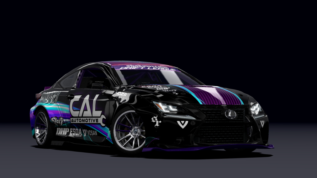 SRDL Pro Lexus RCF, skin 1_CAL