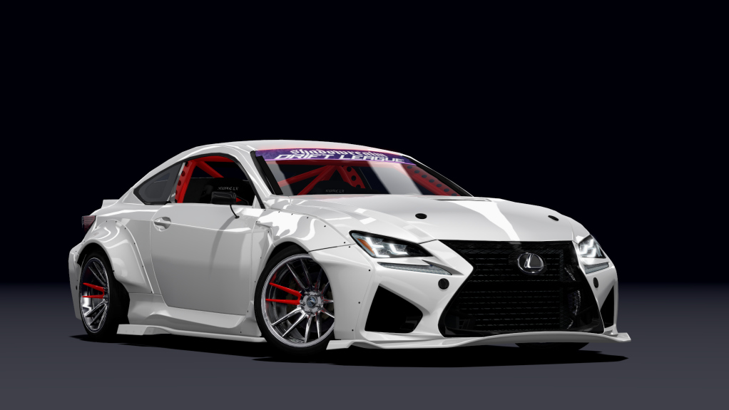 SRDL Pro Lexus RCF, skin 2_white