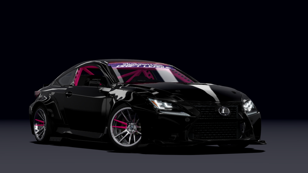 SRDL Pro Lexus RCF, skin 3_black