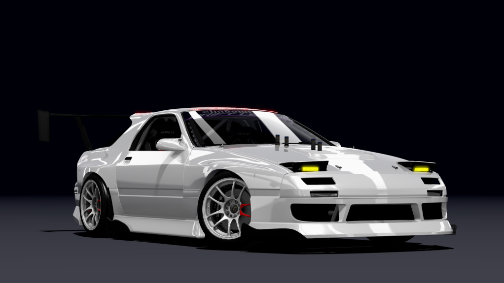 SRDL Pro Mazda RX7 FC, skin 2_white