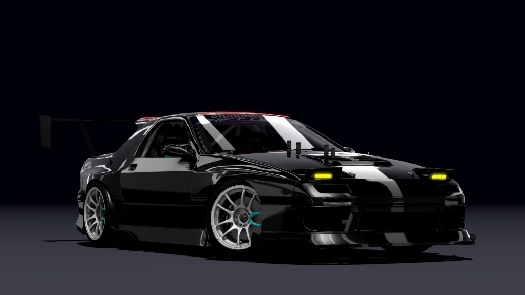 SRDL Pro Mazda RX7 FC, skin 3_black