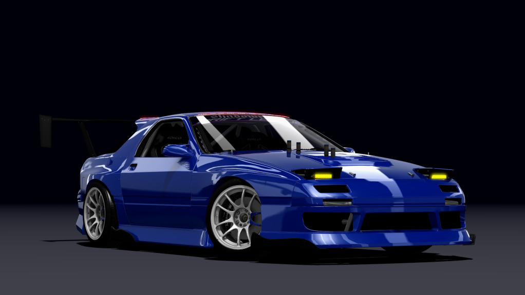 SRDL Pro Mazda RX7 FC, skin 4_blue