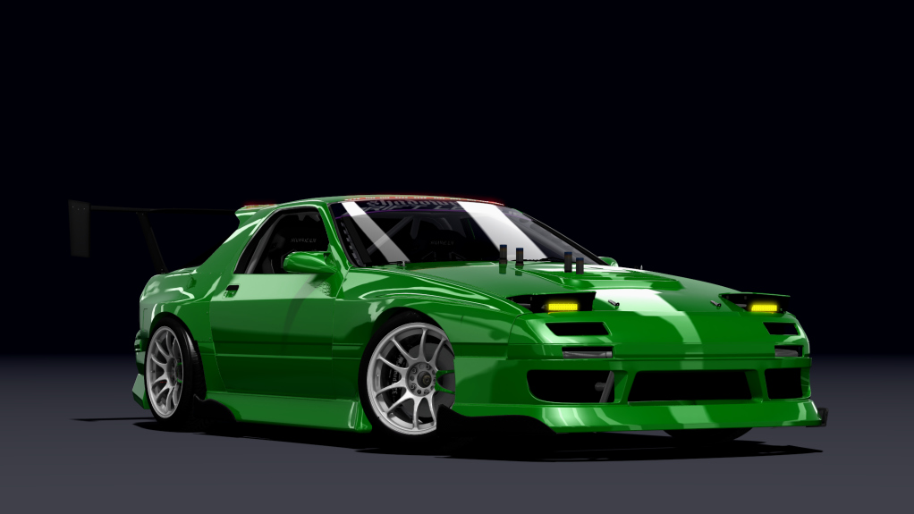 SRDL Pro Mazda RX7 FC, skin 6_green