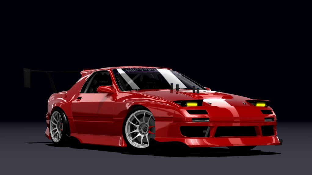 SRDL Pro Mazda RX7 FC, skin 7_red