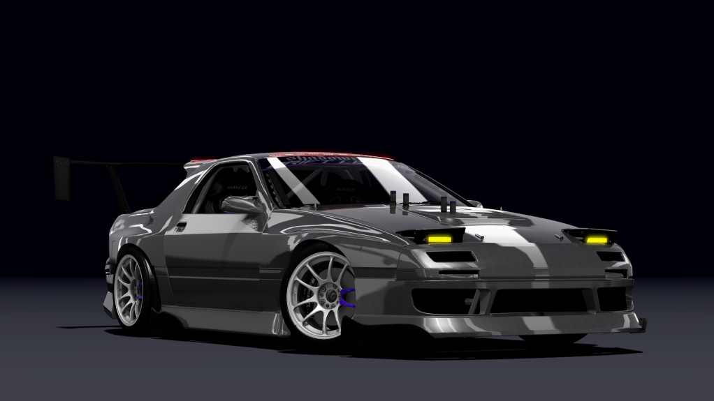 SRDL Pro Mazda RX7 FC, skin 8_grey