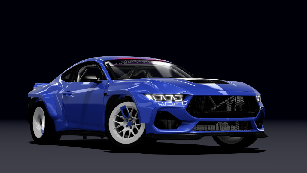 SRDL Pro Ford Mustang s650, skin 3_blue