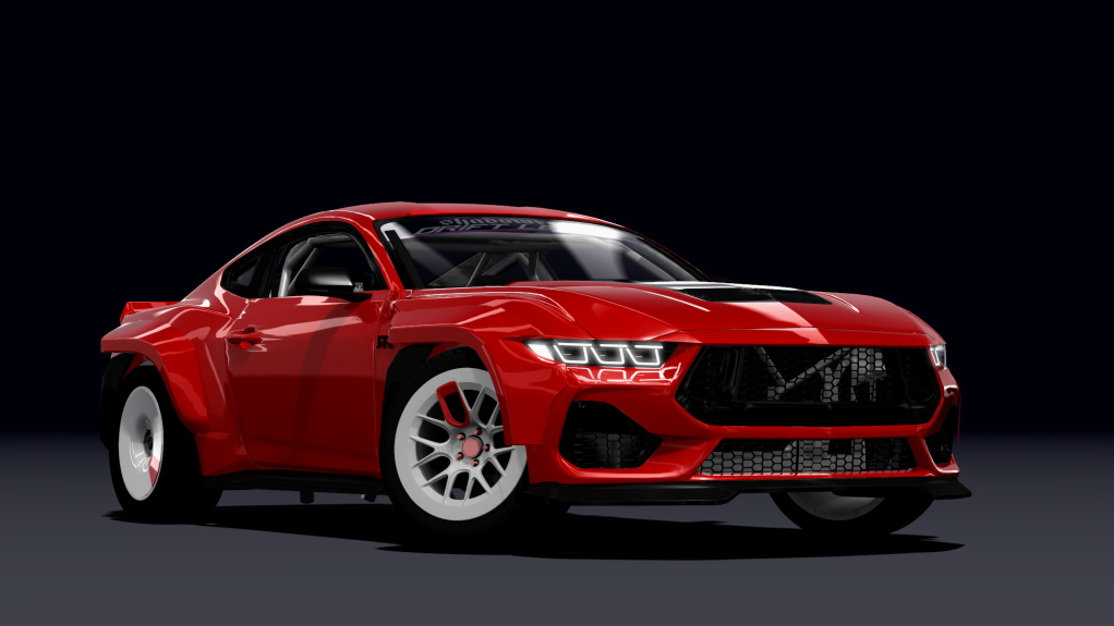 SRDL Pro Ford Mustang s650, skin 6_red