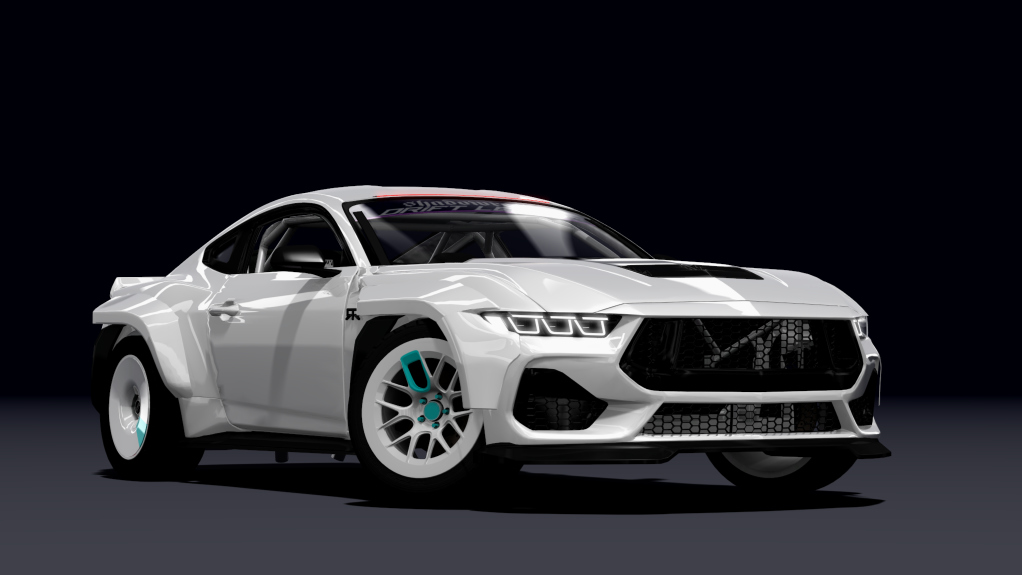 SRDL Pro Ford Mustang s650, skin 8_white