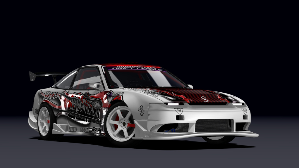 SRDL Pro Nissan 180sx, skin 1_Shadows