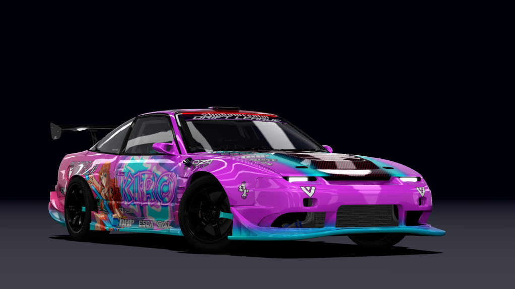 SRDL Pro Nissan 180sx, skin 2_Kiro