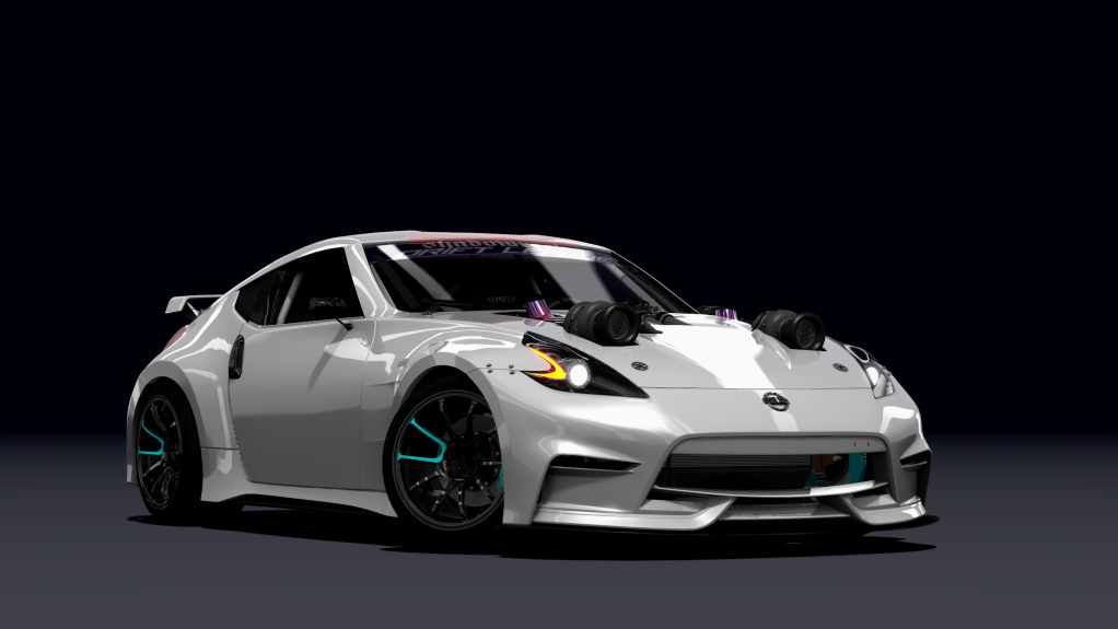 SRDL Pro Nissan 370Z, skin 3_white