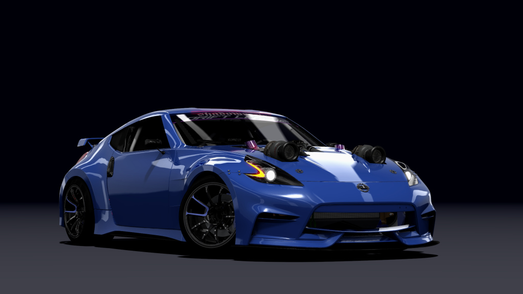 SRDL Pro Nissan 370Z, skin 5_blue