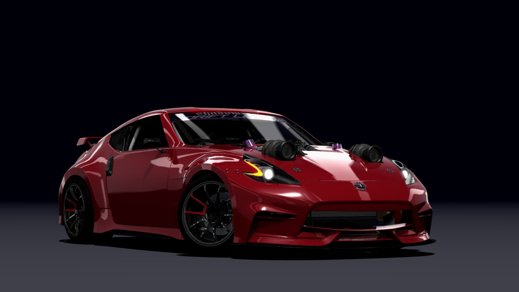 SRDL Pro Nissan 370Z, skin 8_red