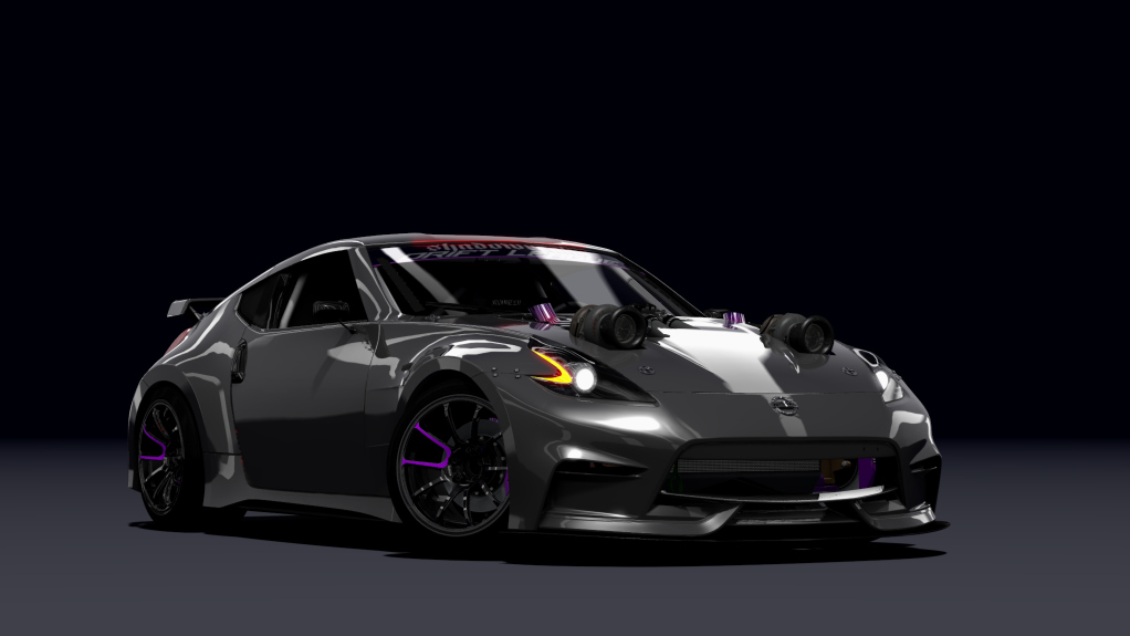 SRDL Pro Nissan 370Z, skin 9_grey