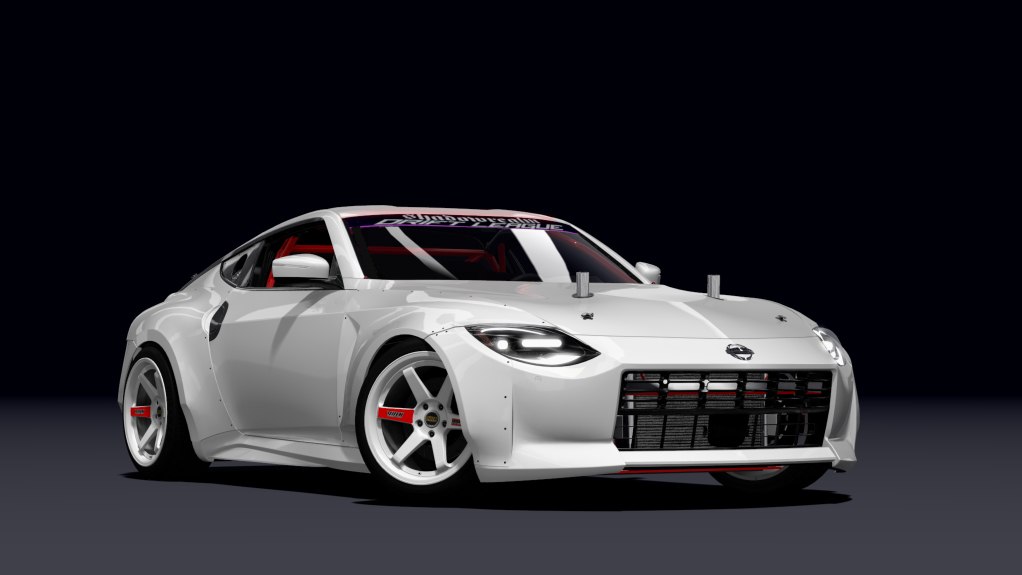 SRDL Pro Nissan 400z, skin 2_white