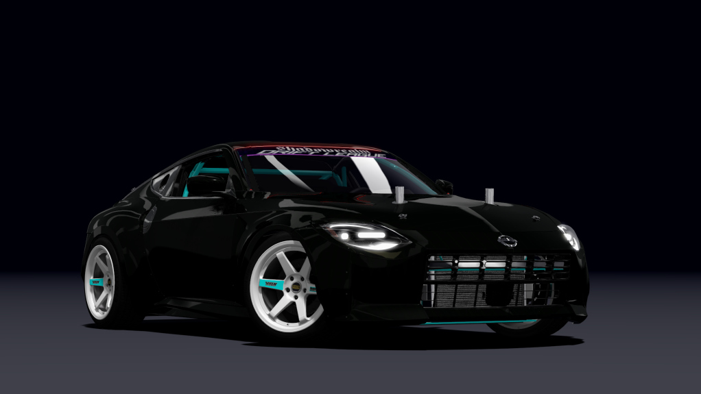 SRDL Pro Nissan 400z, skin 3_black