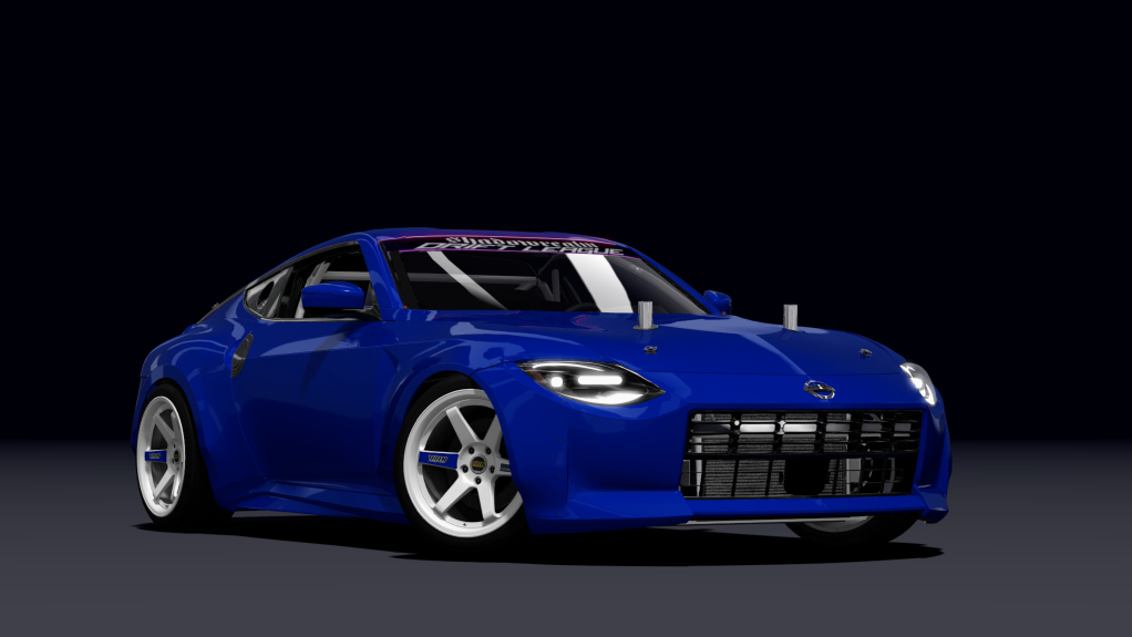 SRDL Pro Nissan 400z, skin 4_blue