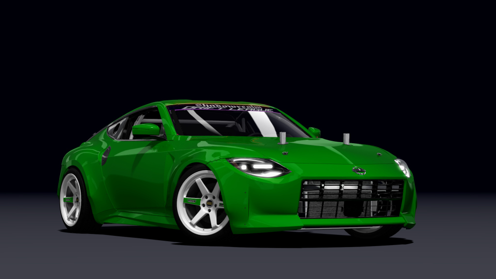 SRDL Pro Nissan 400z, skin 6_green