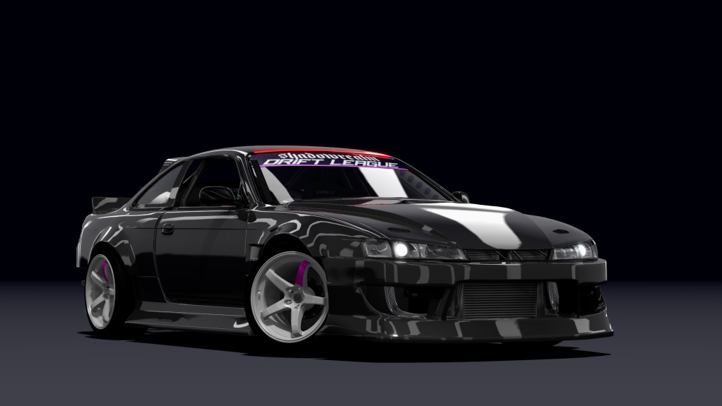 SRDL Pro Nissan S14, skin 2_black