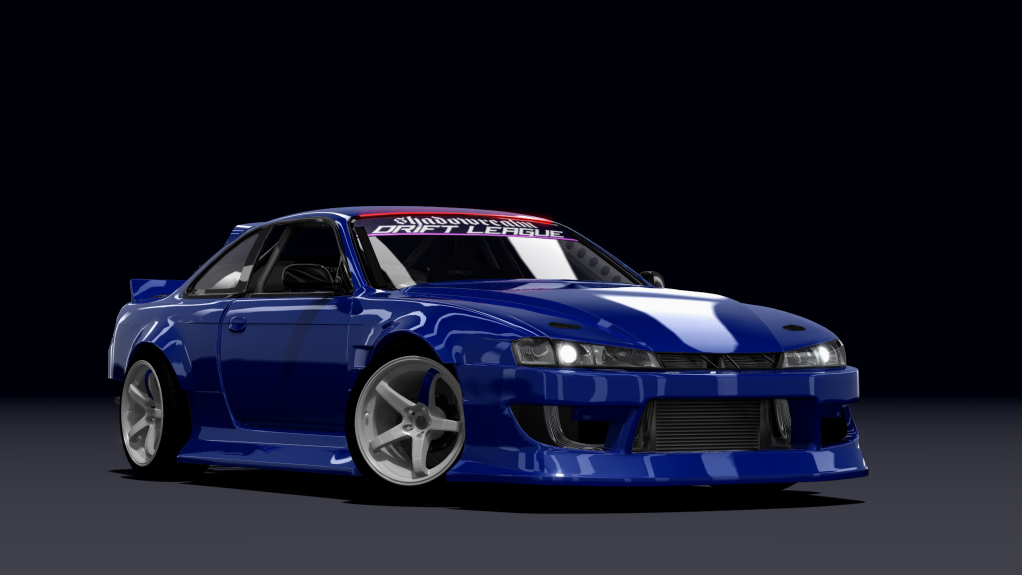 SRDL Pro Nissan S14, skin 3_blue